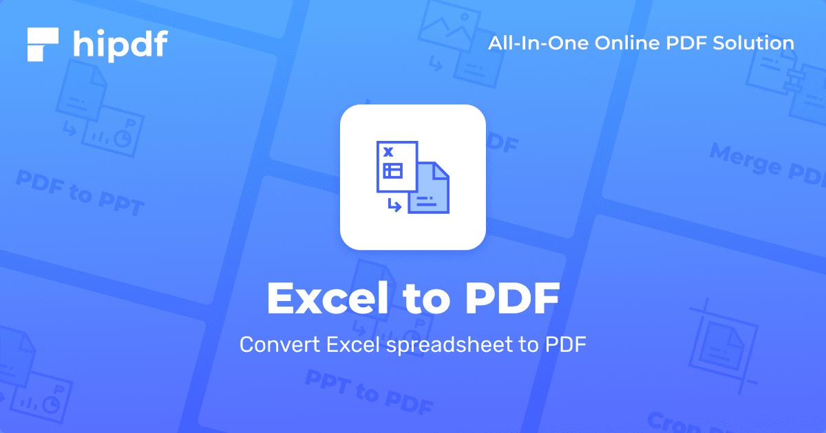 compress excel file to pdf