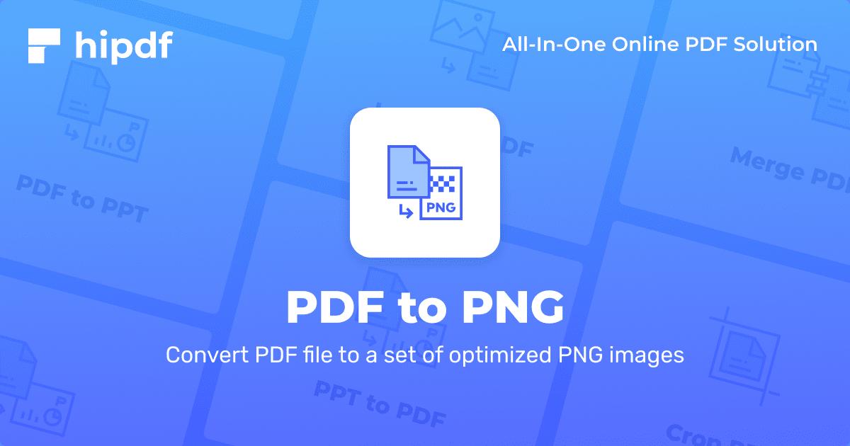 Png to pdf